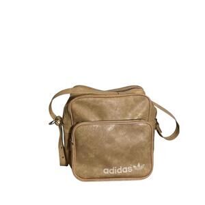 1970s Vintage Adidas Tan Crossbody Bag Rare